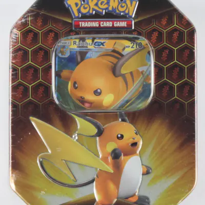 Pokemon Tcg Hidden Fates Tin Raichu Factory Sealed Barnebys Pokemon Tcg Hidden Fates Tin Raichu Factory Sealed Barnebys