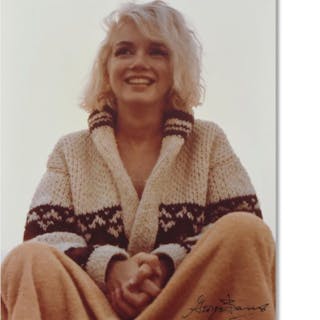 George Barris Signed "Marilyn Monroe: The Last Shoot" 8x10 Photograph