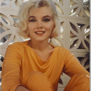 George Barris Signed "Marilyn Monroe: The Last Shoot" 8x10 Photograph