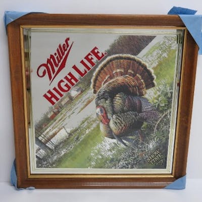 Miller High Life Show Time By Scott Zoellick Turkey Mirror 18 With Box Barnebys Miller High Life Show Time By Scott Zoellick Turkey Mirror 18 With Box Barnebys
