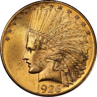 1926 Indian Eagle. MS-65 (PCGS).