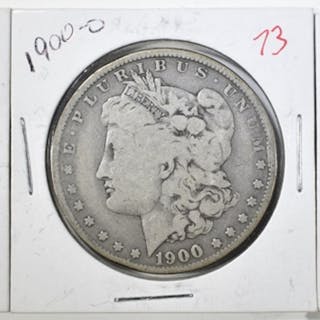 LOT OF 3 MORGAN DOLLARS: 1900, 1900-O, & 1904