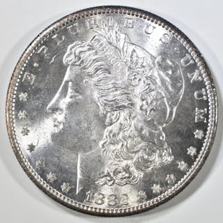 1882-S MORGAN DOLLAR CH BU