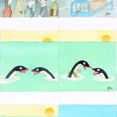 Jan Mogensen Two Sheets With Illustrations For Age Al Barnebys Jan Mogensen Two Sheets With Illustrations For Age Al Barnebys