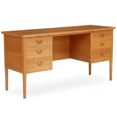 Niels Roth Andersen Small Desk Of Cherry Wood Barnebys
