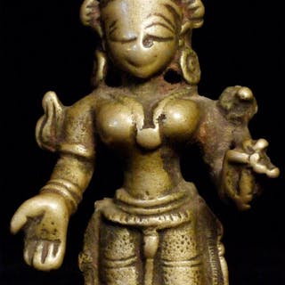 Antique Hindu Bronze Sculpture