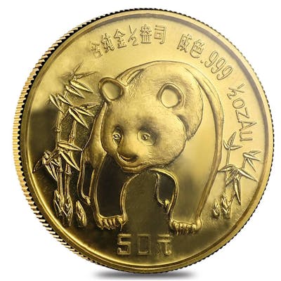 1986 1 2 Oz Chinese Gold Panda 50 Yuan Bu Sealed Barnebys 1986 1 2 Oz Chinese Gold Panda 50 Yuan Bu Sealed Barnebys