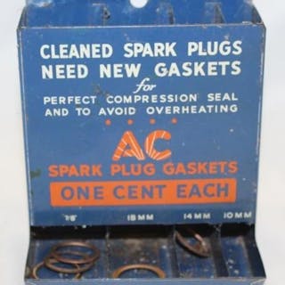 AC Spark Plug Gasket Advertising Display