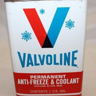 Valvoline 1 Gallon Anti-Freeze and Coolant Can