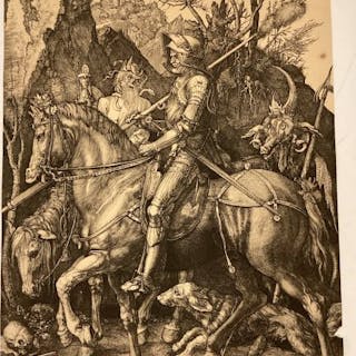 Albrecht Durer "Knight, Death and Devil"