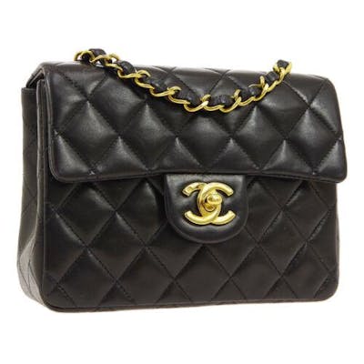 Authentic Chanel Classic Flap Mini Square Cc Chain Barnebys Authentic Chanel Classic Flap Mini Square Cc Chain Barnebys