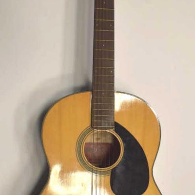 Yamaha FG-75 6 String Acoustic Guitar Japan | Barnebys