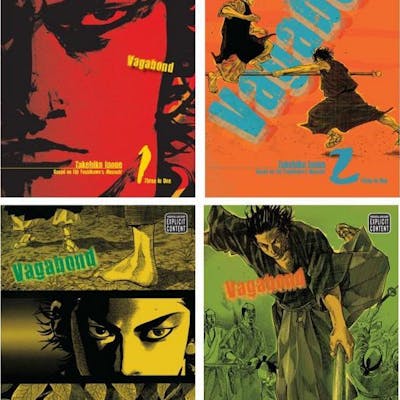 Vagabond Manga Series By Takehiko Inoue Books 1 12 In 4 Barnebys
