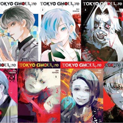 Tokyo Ghoul Re Manga Series Collection Set Of Book Barnebys
