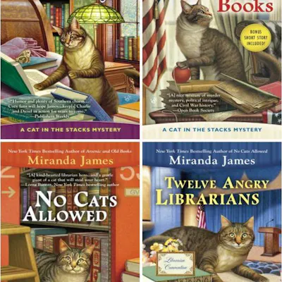 Cat In The Stacks Mystery Series By Miranda James Barnebys