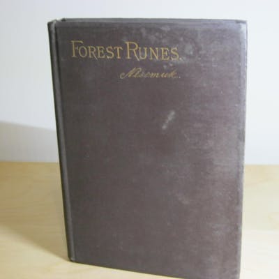 Forest Runes George W Sears Nessmuk Barnebys Forest Runes George W Sears Nessmuk Barnebys