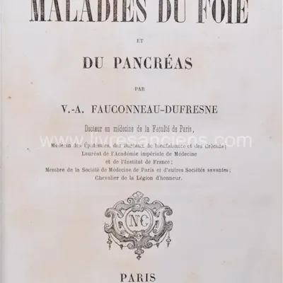 Precis Des Maladies Du Foie Et Du Pancreas Fauconneau Dufresne Barnebys Precis Des Maladies Du Foie Et Du Pancreas Fauconneau Dufresne Barnebys