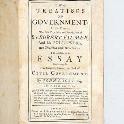 Government of two treatises Two Treatises