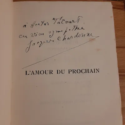 L Amour Du Prochain Chardonne Jacques Barnebys L Amour Du Prochain Chardonne Jacques Barnebys