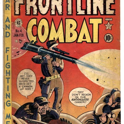 Frontline Combat 4 1953 Wally Wood Ec Golden Age Kurtzman G Comics Barnebys Frontline Combat 4 1953 Wally Wood Ec Golden Age Kurtzman G Comics Barnebys