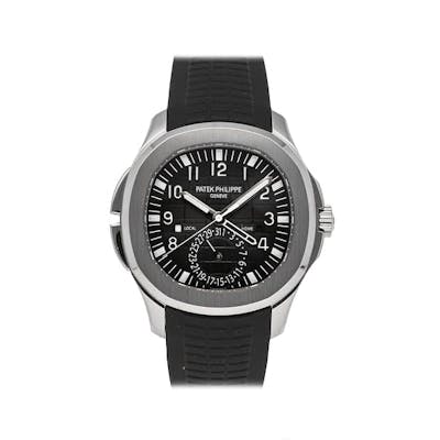 Pre Owned Patek Philippe Aquanaut Travel Time 5164a 001 Barnebys Pre Owned Patek Philippe Aquanaut Travel Time 5164a 001 Barnebys