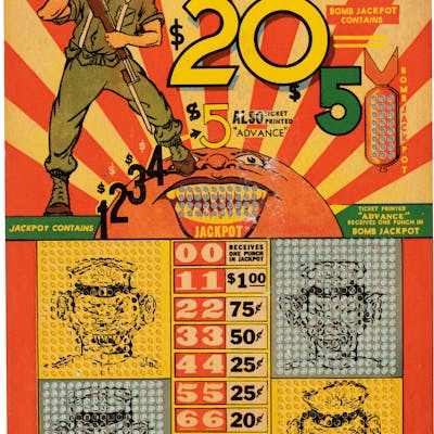 World War Ii Punch The Pan Of The Monkey Man Anti Axis Punchboard Barnebys World War Ii Punch The Pan Of The Monkey Man Anti Axis Punchboard Barnebys