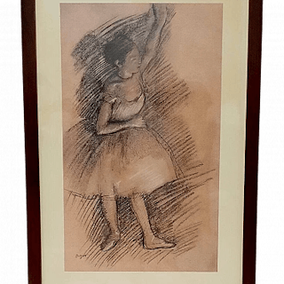 Edgar Degas, Dancer, printed lithograph