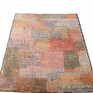 Florentinisches Villenviertel carpet in the style of Paul Klee by