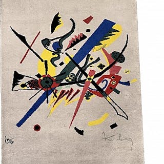 Wassily Kandinsky - Small Words I rug by Ege Art Line, 1980s