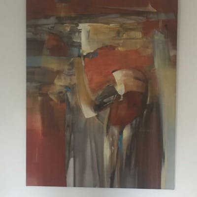 Wilfred Lang Large Original Abstract Painting Barnebys