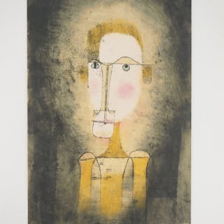 nach Paul KLEE - Porträt eines gelben Mannes, 1964 - Lithografie und