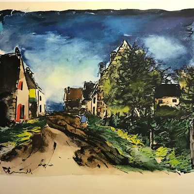 Maurice De Vlaminck D Apres Paysage D Ile De France 1959 Pochoir Barnebys Maurice De Vlaminck D Apres Paysage D Ile De France 1959 Pochoir Barnebys