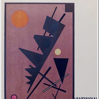 Vassily KANDINSKY (nach) - Kubistische Komposition II, 1953 - Lithographie
