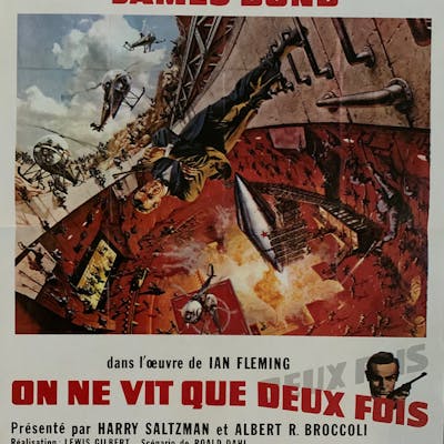 You Only Live Twice 1967 Movie Poster Barnebys You Only Live Twice 1967 Movie Poster Barnebys