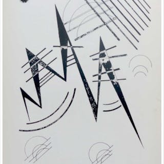 Vassily KANDINSKY (nach) - Komposition IV, 1960 - Lithographie