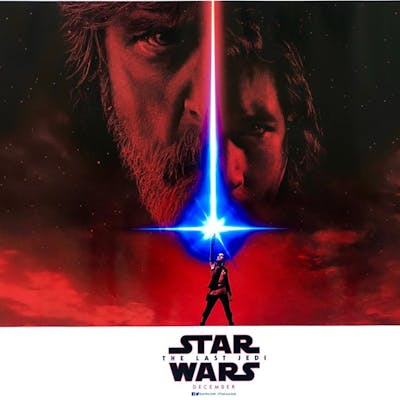 Star Wars The Last Jedi Movie Poster Luke Skywalker Princess Leia Barnebys Star Wars The Last Jedi Movie Poster Luke Skywalker Princess Leia Barnebys