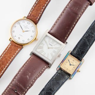 Three Various Wristwatches -